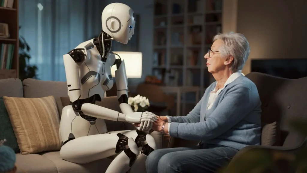 ai companion robots elderly care 2025