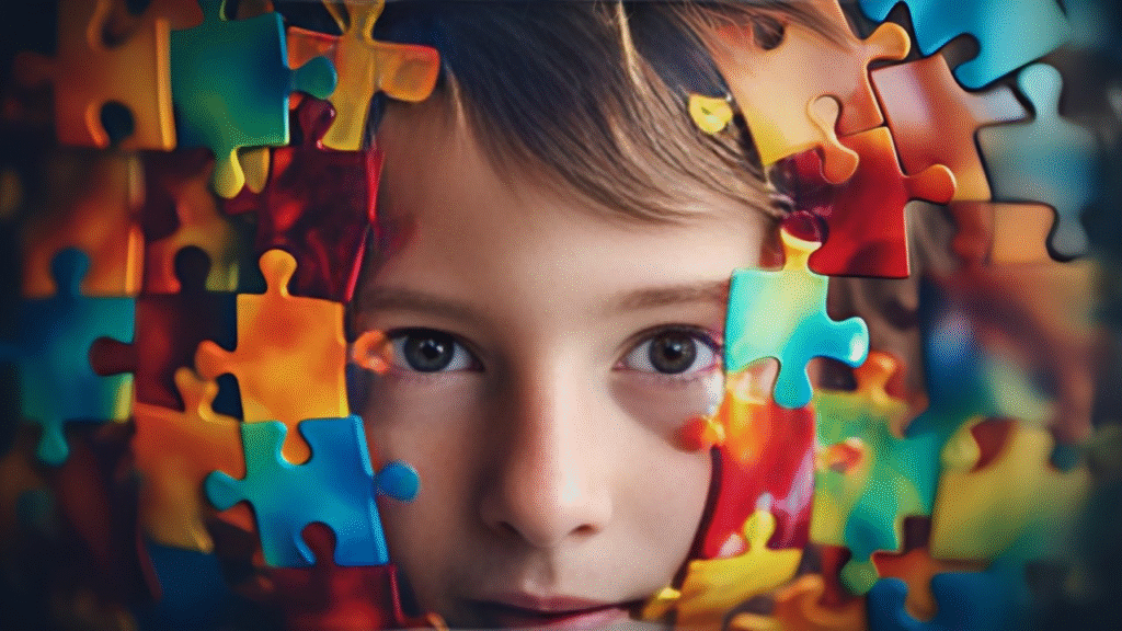 AI therapy for children for autism and hfs
