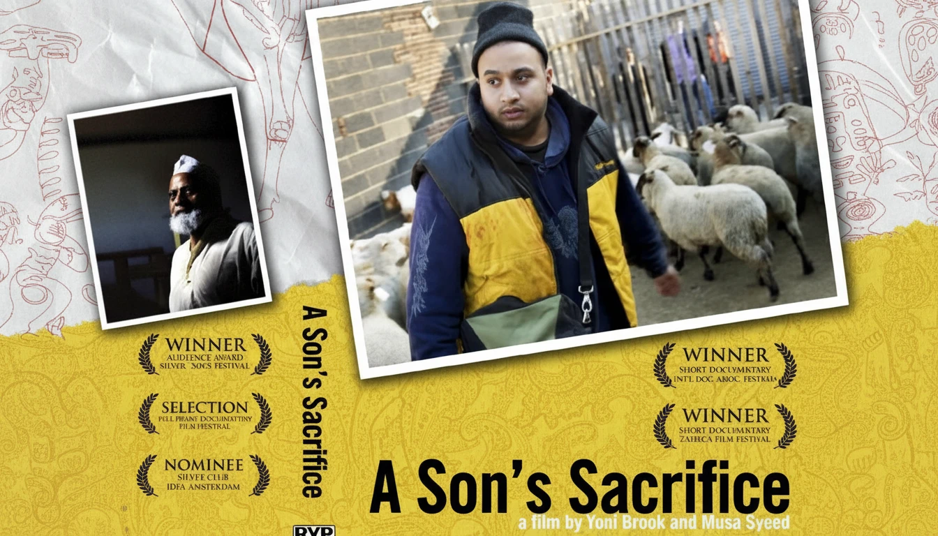 A dramatic scene from 'A Daughter's Sacrifice A Son's Live' showing a distressed woman in a hospital, representing the emotional conflict of the short drama.