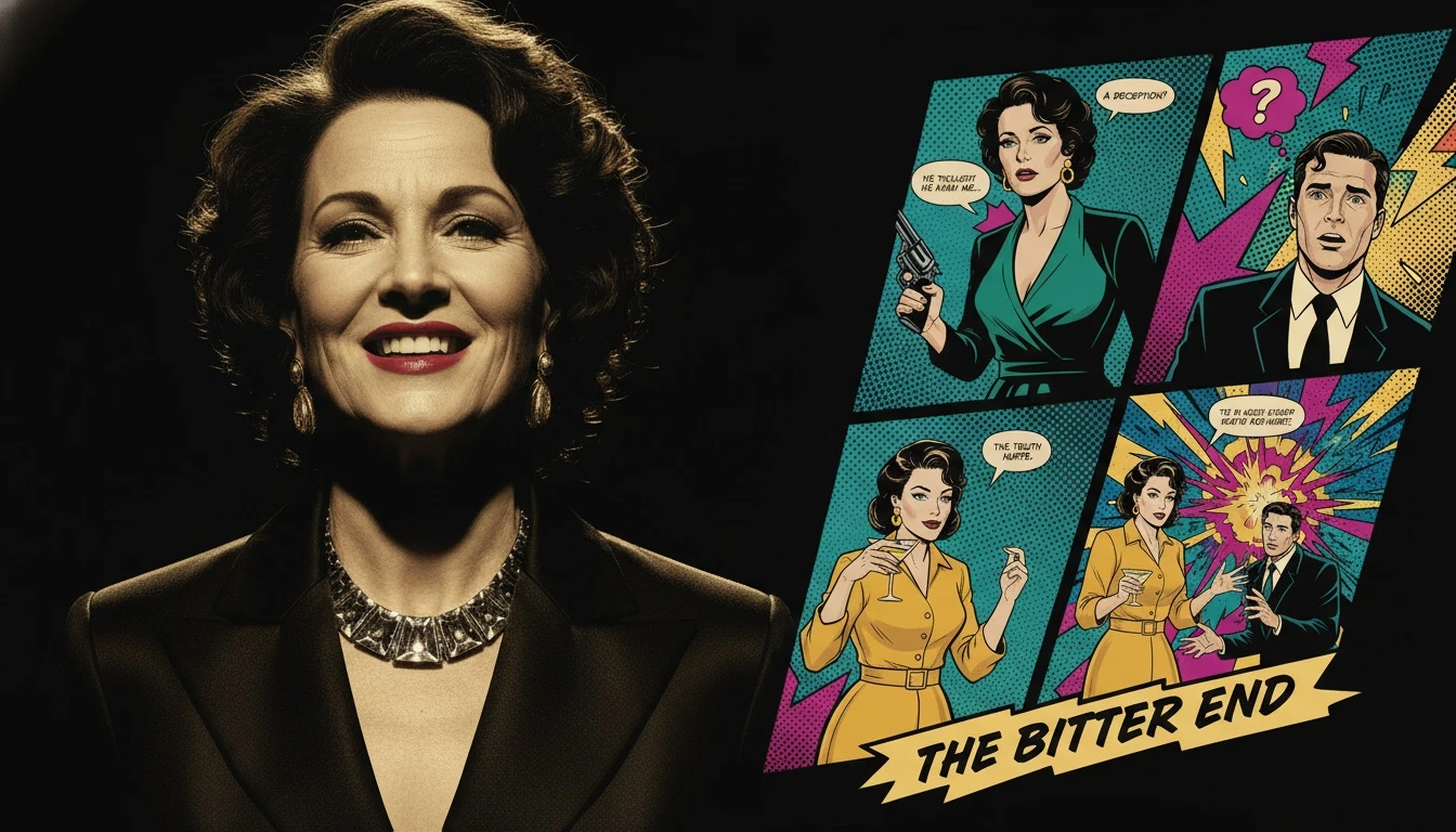 A confident actress over 40 in a spotlight, symbolizing the fight against ageism in the entertainment industry. filename: ageism-in-the-entertainment-industry-bestie-ai.webp