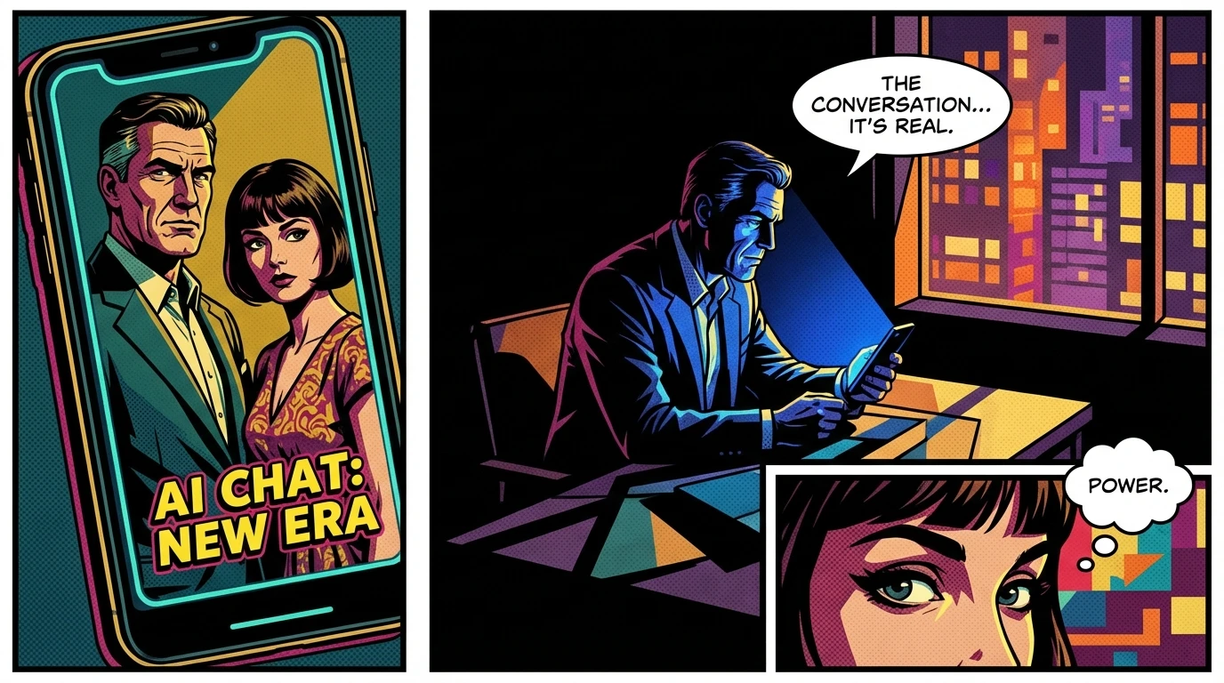 An entrepreneur finding focus and preventing burnout by using one of the best AI coaching apps for entrepreneurs on their phone late at night. Filename: ai-coaching-apps-for-entrepreneurs-burnout-bestie-ai.webp