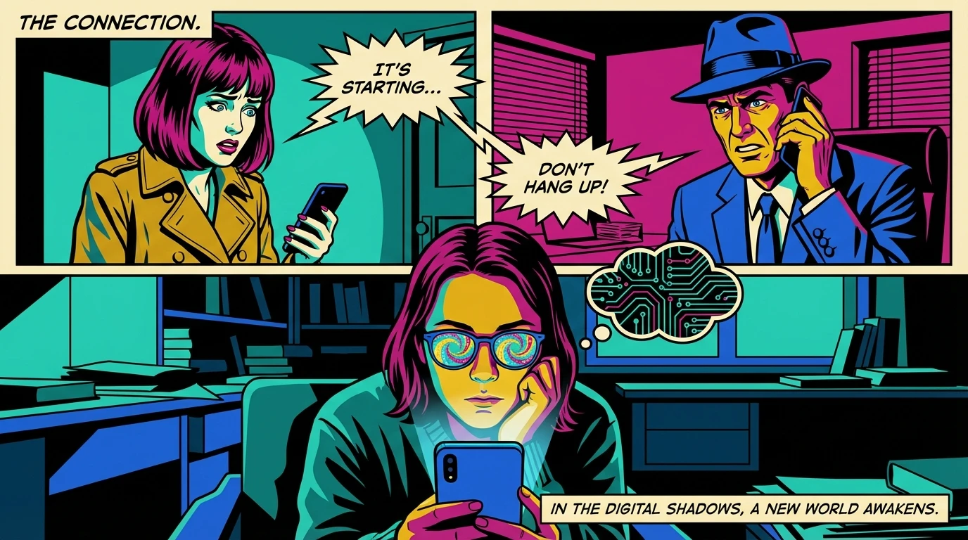 A person's face illuminated by a phone, contemplating the complex nature of ai companion attachment issues. File: ai-companion-attachment-issues-bestie-ai.webp