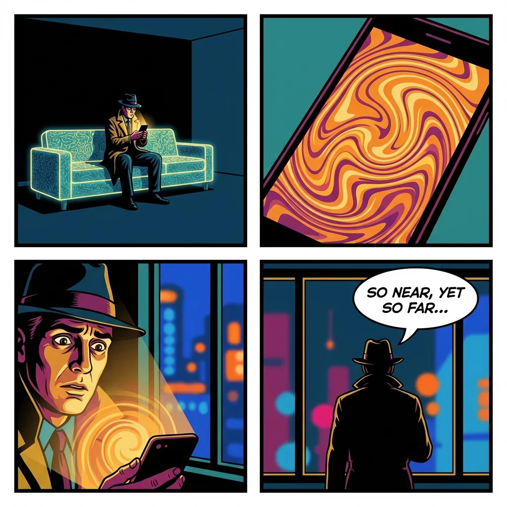 A person finds digital comfort, illustrating the complex emotional debate of ai friends vs real friends in the face of loneliness. Filename: ai-friends-vs-real-friends-bestie-ai.webp