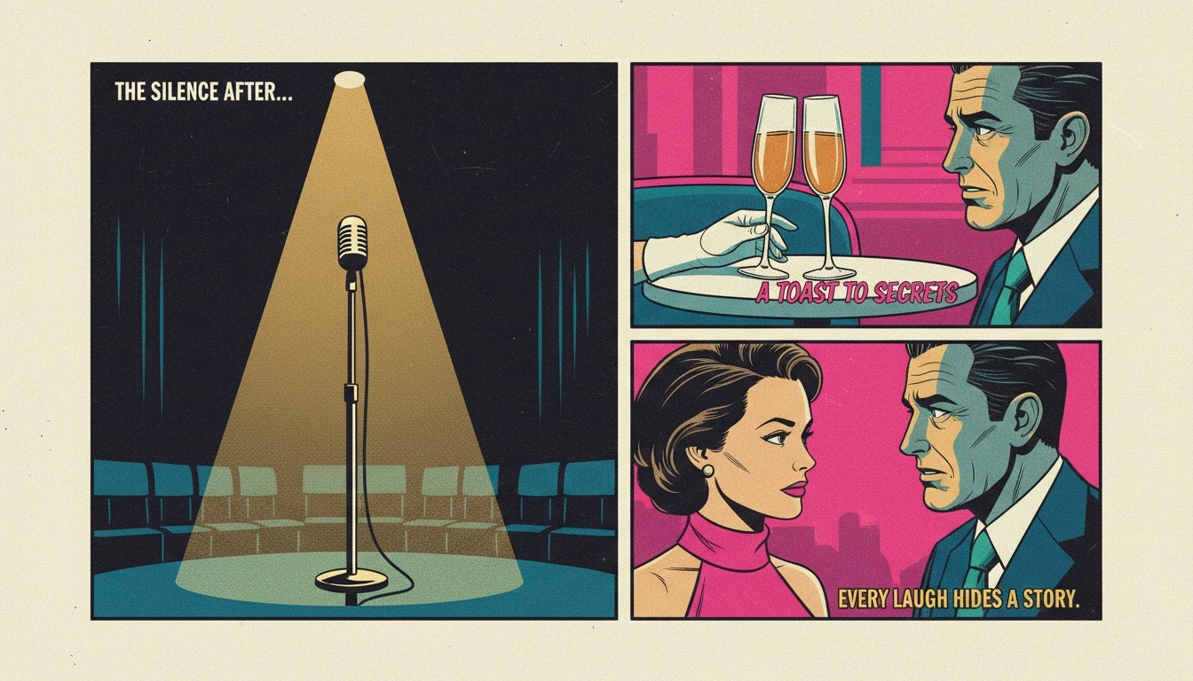 An empty stage representing the personal life of the comedian, answering the question of who is Ali Wong's boyfriend, Bill Hader, by showing the private moments behind the public performance. ali-wong-boyfriend-relationship-timeline.webp