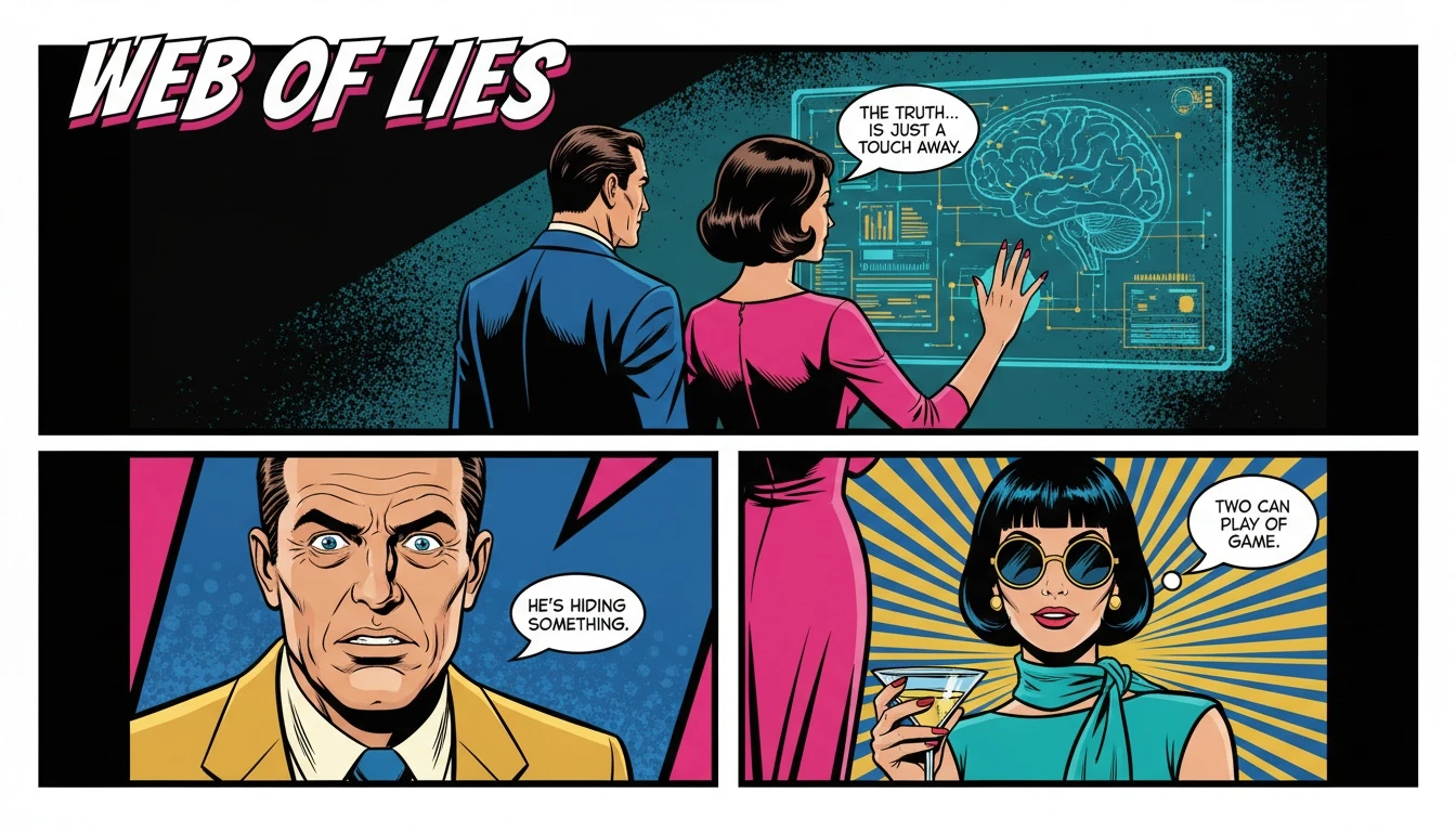 A person thoughtfully examining a glowing holographic brain, symbolizing the deep self-analysis involved in asking 'am i really an intj'. Filename: am-i-really-an-intj-bestie-ai.webp