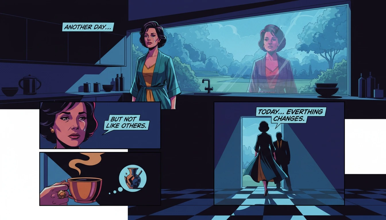 feeling-ambivalent-about-planned-pregnancy-bestie-ai.webp - A woman reflecting on her emotions by a window, illustrating the internal experience of feeling ambivalent about planned pregnancy.