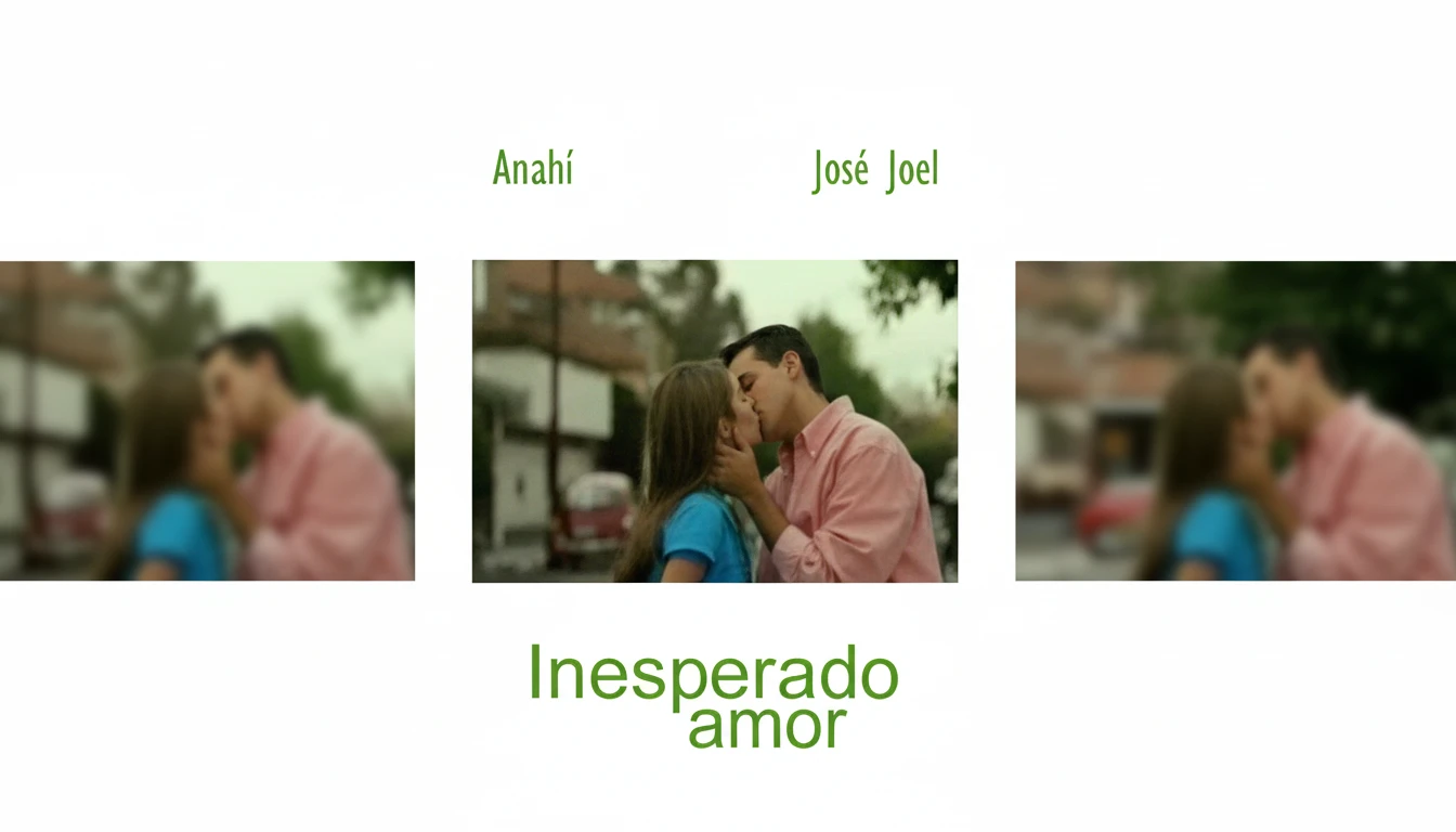 Ana and Leonardo sharing a moment in Amor Inesperado, hinting at their unexpected romance and his secret identity.