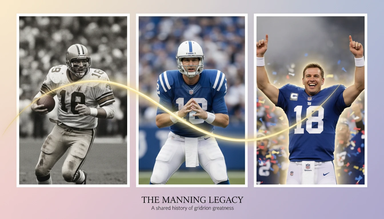Archie Manning vs. Peyton & Eli: Who Was Actually the Best QB?