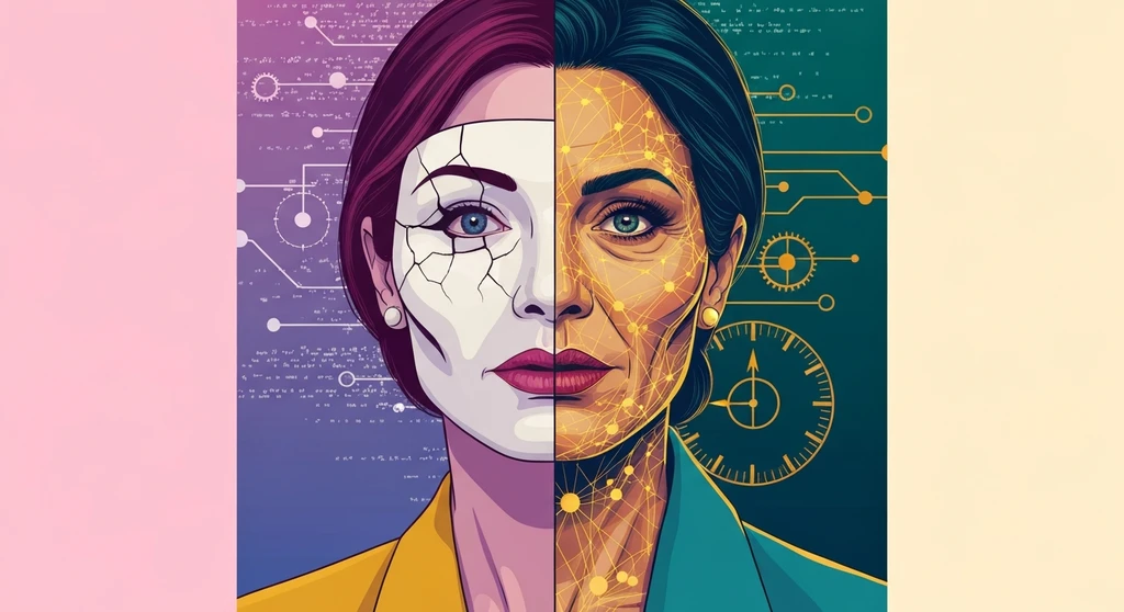 A symbolic artistic representation of the internal conflict involved in audhd vs bpd misdiagnosis in women. audhd-vs-bpd-misdiagnosis-in-women-bestie-ai.webp