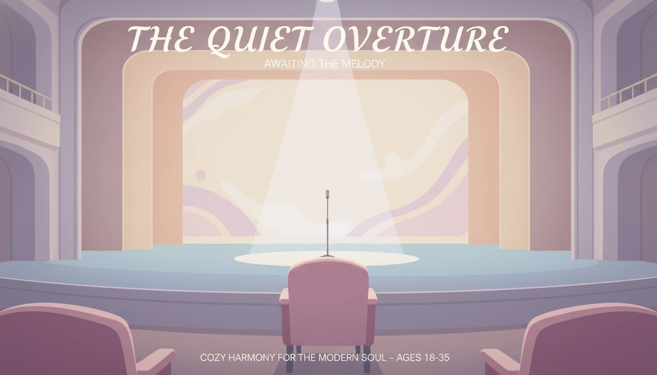 An empty stage awaiting a performer's return, symbolizing the hope and patience surrounding the Barry Manilow postponed concerts 2025. Filename: barry-manilow-postponed-concerts-2025-bestie-ai.webp