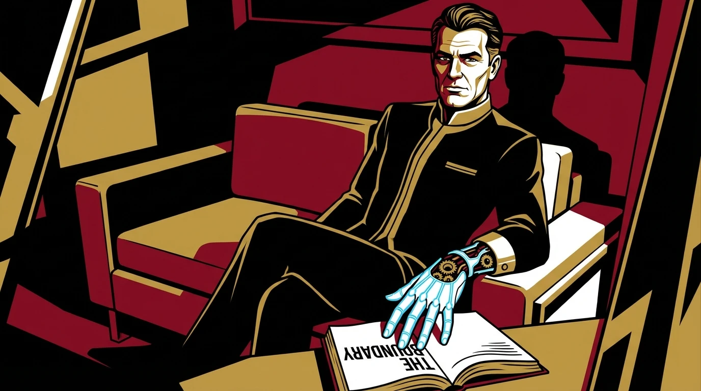 An artistic photo exploring the concept of an ai companion doll, showing a realistic android sitting peacefully in a quiet room to represent modern solutions for loneliness. Filename: ai-companion-doll-emotional-support.webp