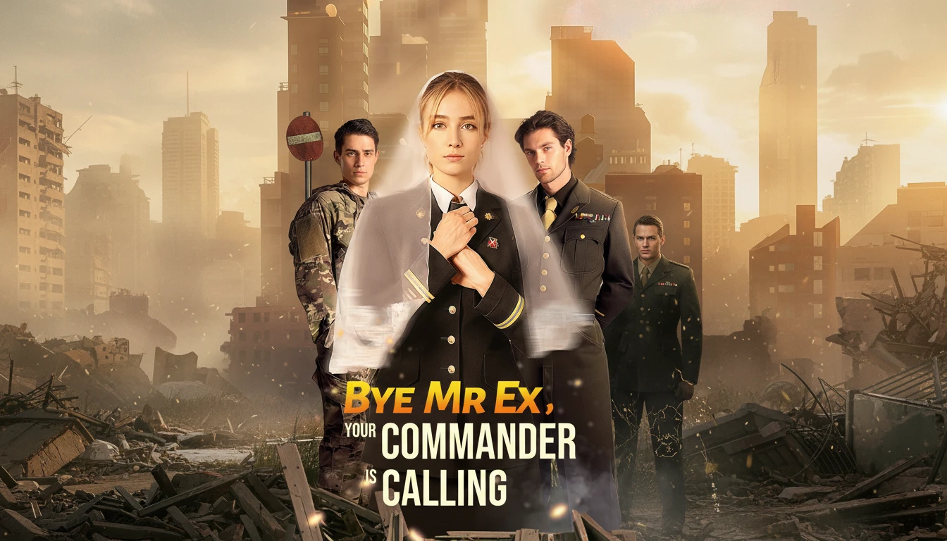Lieutenant Hazel Langston in military uniform from Bye Mr Ex Your Commander Is Calling, looking determined and powerful.