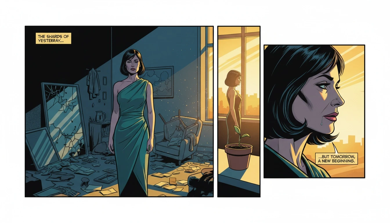 A person finds quiet resilience while coping when your ex moves on fast, symbolized by a new sprout growing in the morning light after a breakup. filename: coping-when-your-ex-moves-on-fast-bestie-ai.webp