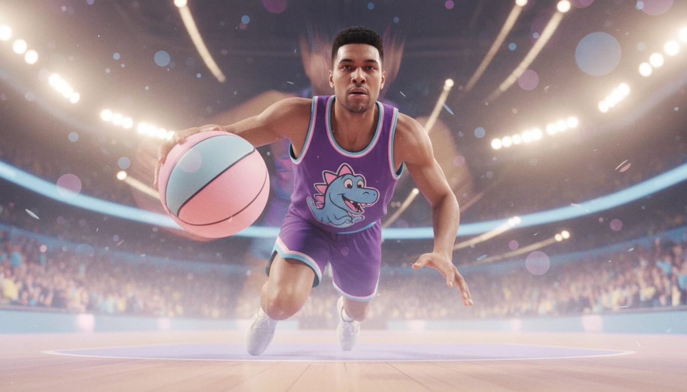 A dynamic image illustrating the career of Damon Stoudamire, the 'Mighty Mouse' of the NBA, showcasing the skill and tenacity that defined him. damon-stoudamire-mighty-mouse-career.webp