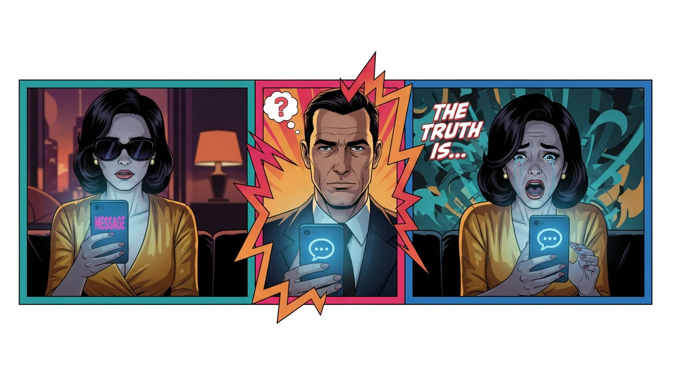 A person illuminated by a smartphone, symbolizing the potential loneliness and hidden dangers of AI therapy apps in a dimly lit room. Filename: dangers-of-ai-therapy-apps-bestie-ai.webp