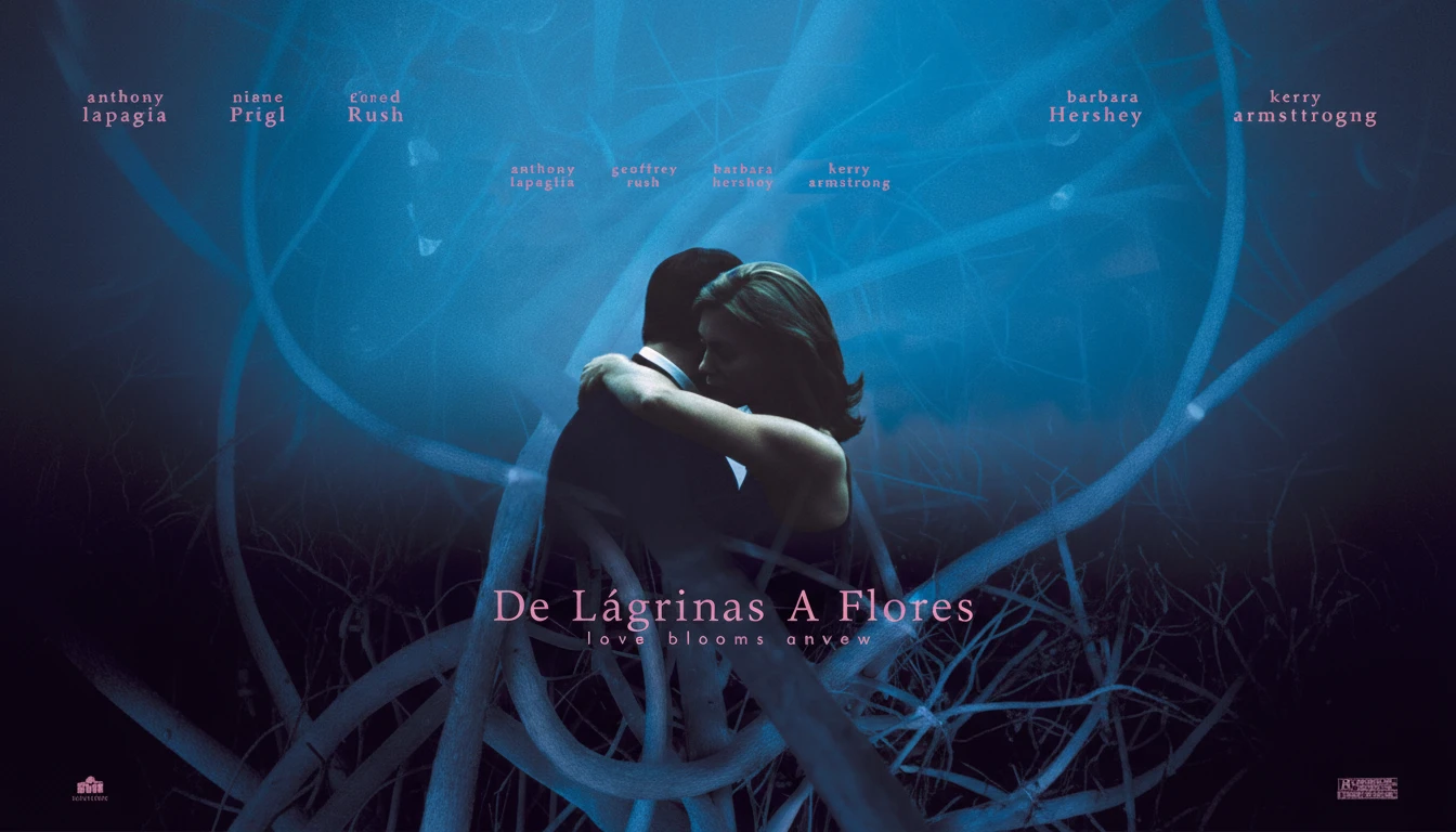 A dramatic scene from De Lágrimas A Flores featuring a woman in distress, symbolizing the emotional intensity of the short drama.