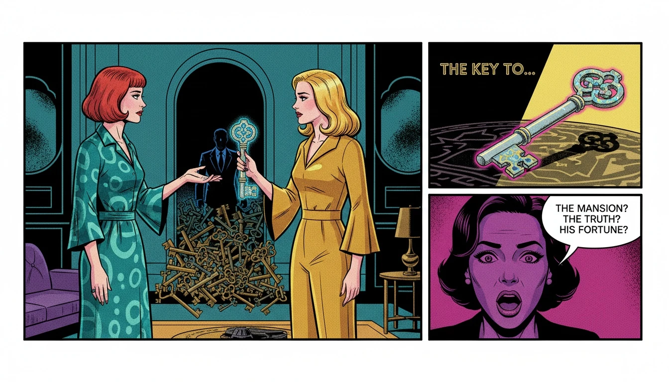 An ornate, unique key representing rare MBTI types, resting apart from a pile of common keys to symbolize the feeling of being misunderstood. Filename: rare-mbti-types-misunderstood-complexity.webp