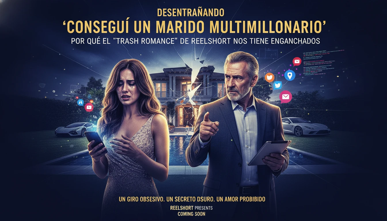 Desentrañando 'Conseguí Un Marido Multimillonario': Por qué el 'Trash Romance' de ReelShort nos tiene Enganchados