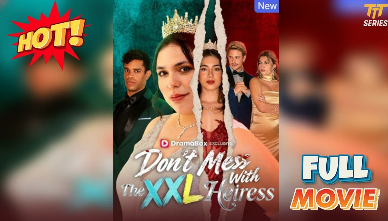 A transformed, confident woman looking over her shoulder at a grand banquet, symbolizing the revenge in Don't Mess With The XXL Heiress.