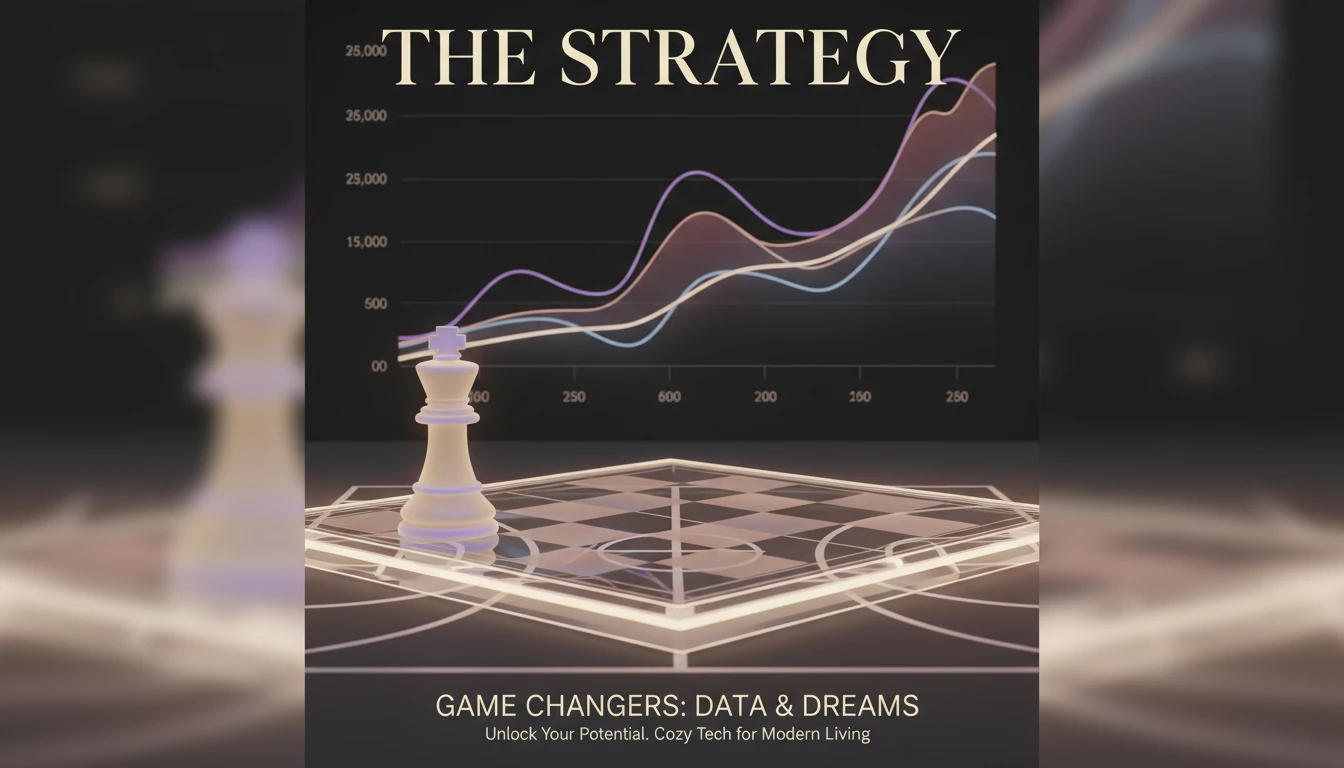 A strategic analysis of Donovan Clingan betting odds, represented by a digital chart and a chessboard overlay on a basketball court, symbolizing a data-driven approach to player props. Filename: donovan-clingan-betting-odds-guide-bestie-ai.webp