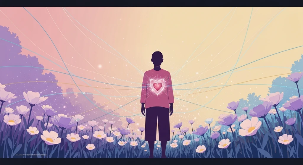 The comparison of an empath vs highly sensitive person visualized as a shimmering figure with a protective energy shield-bestie-ai.webp