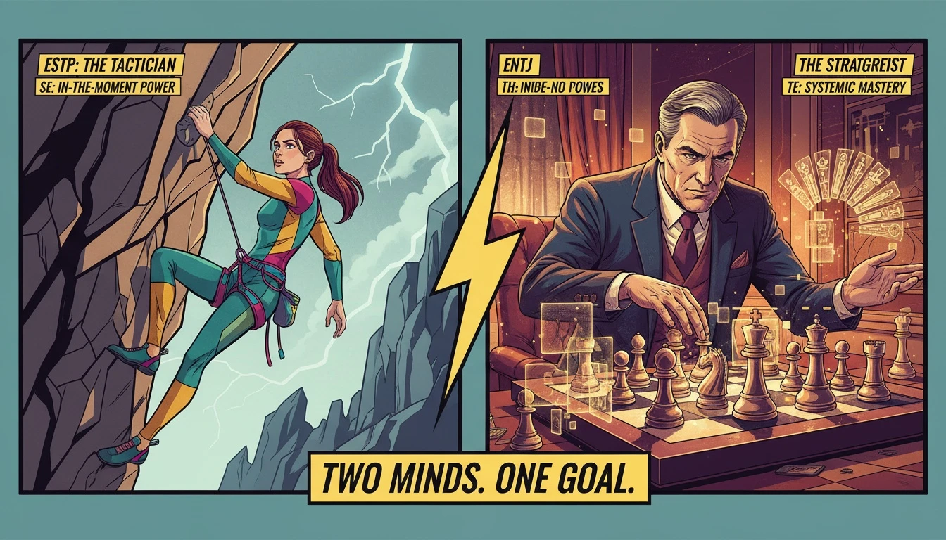 ESTP vs. ENTJ: The Doer or the Commander? 5 Key Differences Revealed