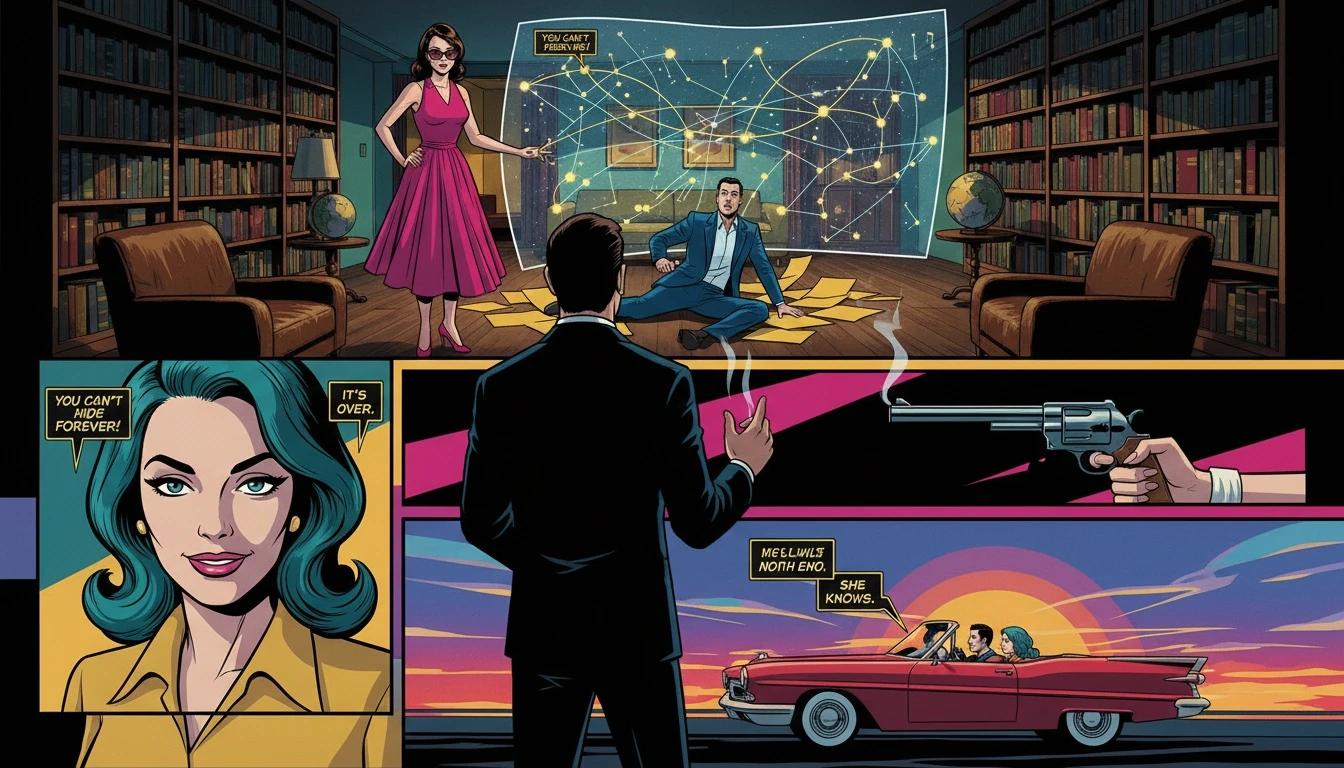 A visual representation of the complex inner world of famous INTP people, showing a person connecting ideas like constellations in a quiet library, symbolizing their unique strengths. filename: famous-intp-people-bestie-ai.webp