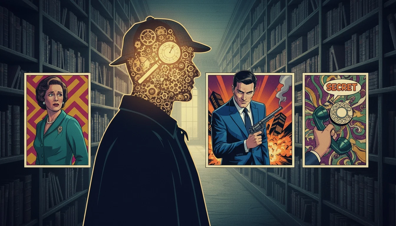 An intricate clockwork mechanism representing the inner workings of personality, used in our fictional character MBTI types guide to analyze literary heroes. Filename: fictional-character-mbti-types-guide-bestie-ai.webp