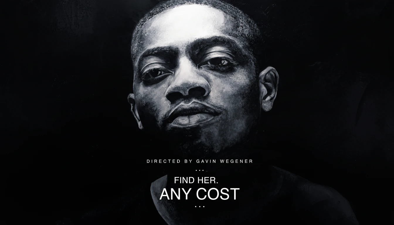 A dramatic scene from Find Her. At Any Cost! with Wendy Lowe and Byron Laird, symbolizing their enduring love and reunion.