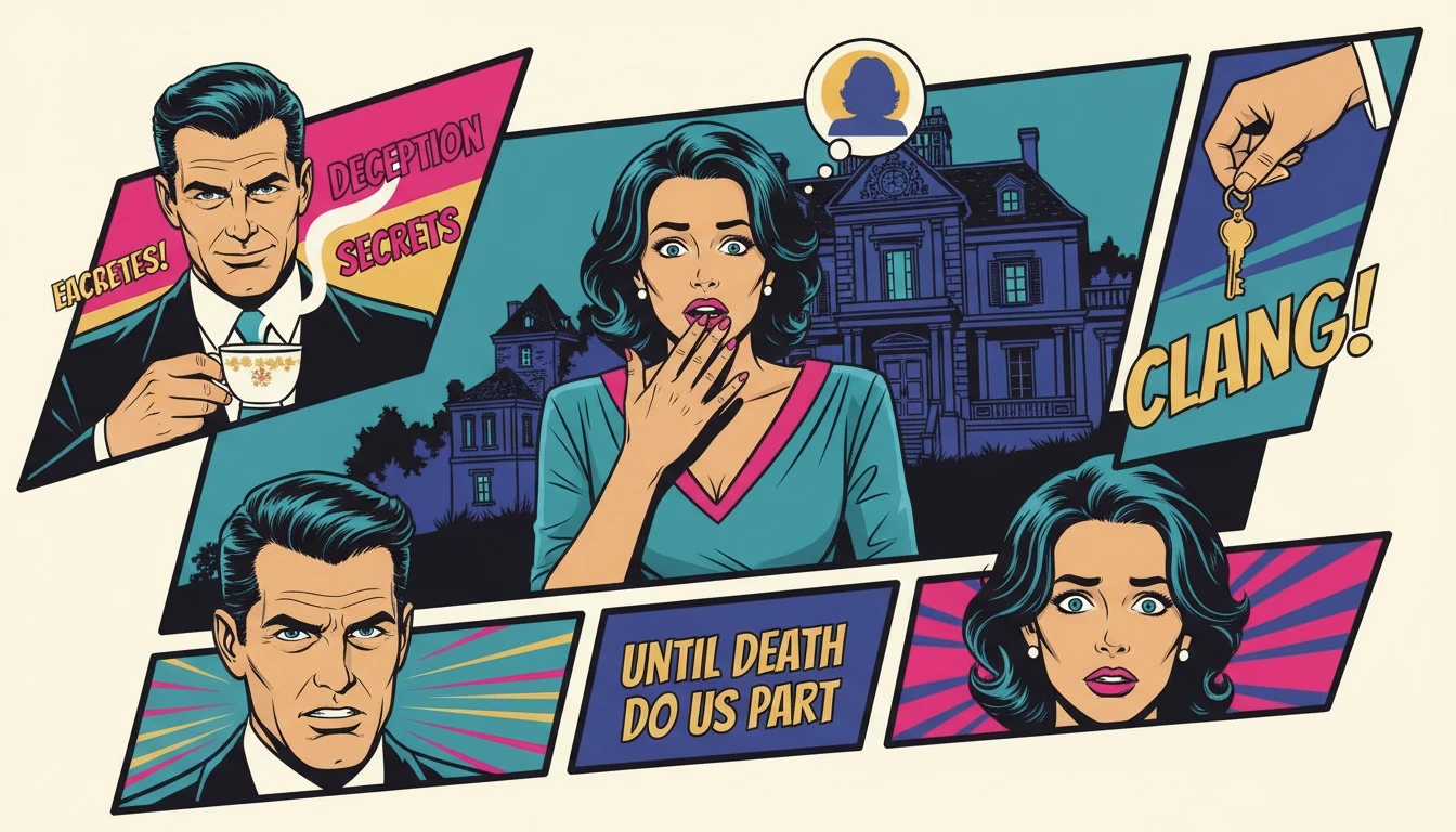 A hopeful couple representing one of many finding love after 40 success stories, sharing a happy moment on a bench at sunset. Filename: finding-love-after-40-success-stories-bestie-ai.webp