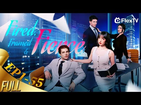 A powerful woman in a business suit, symbolizing the protagonist Jessica in 'Fired, Framed, And Fierce' rising from corporate betrayal.