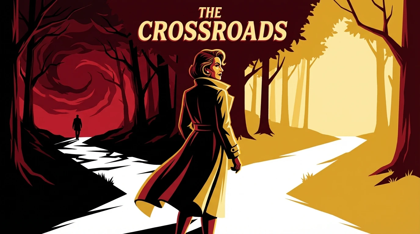 A person choosing a sunlit path, representing the hopeful journey of going to marriage counseling alone to find personal peace and change relationship dynamics. Filename: going-to-marriage-counseling-alone-bestie-ai.webp