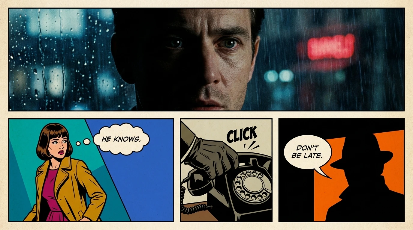 An artistic depiction representing Guy Burnet psychological thriller roles, showing a man's face in shadow, conveying deep suspense and emotional complexity. guy-burnet-psychological-thriller-roles-bestie-ai.webp