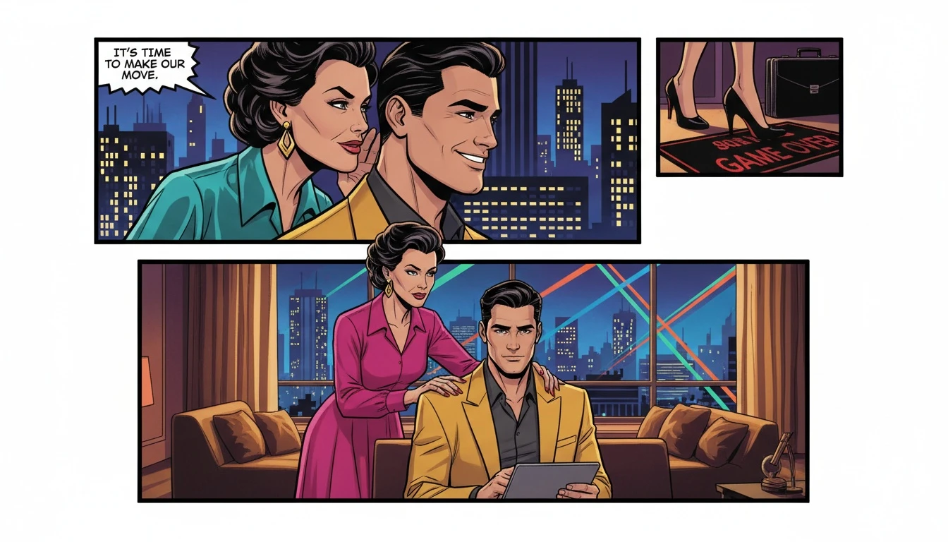 A woman making her partner smile by using one of the hot names to call your boyfriend, set against a romantic city backdrop. hot-names-to-call-your-boyfriend-bestie-ai.webp