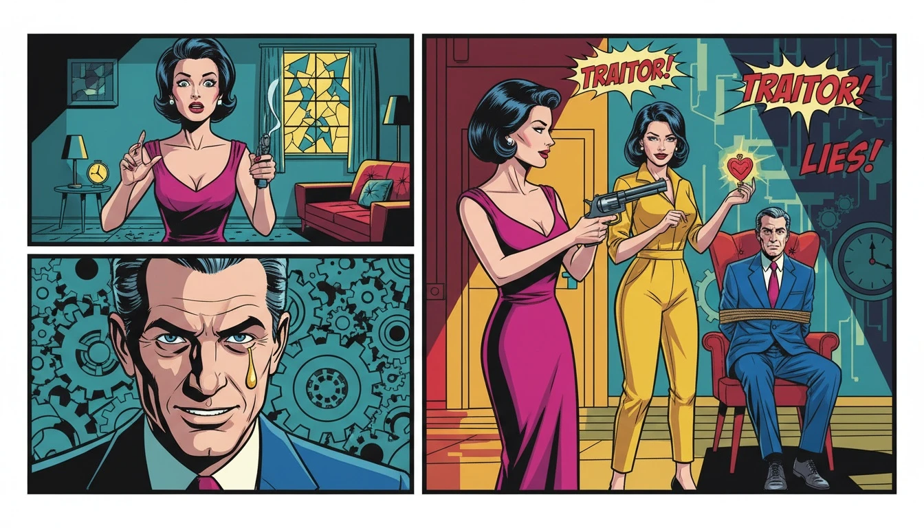 A symbolic image representing how to communicate with an ISTJ, showing a logical blueprint of an emotional heart. Filename: how-to-communicate-with-an-istj-bestie-ai.webp