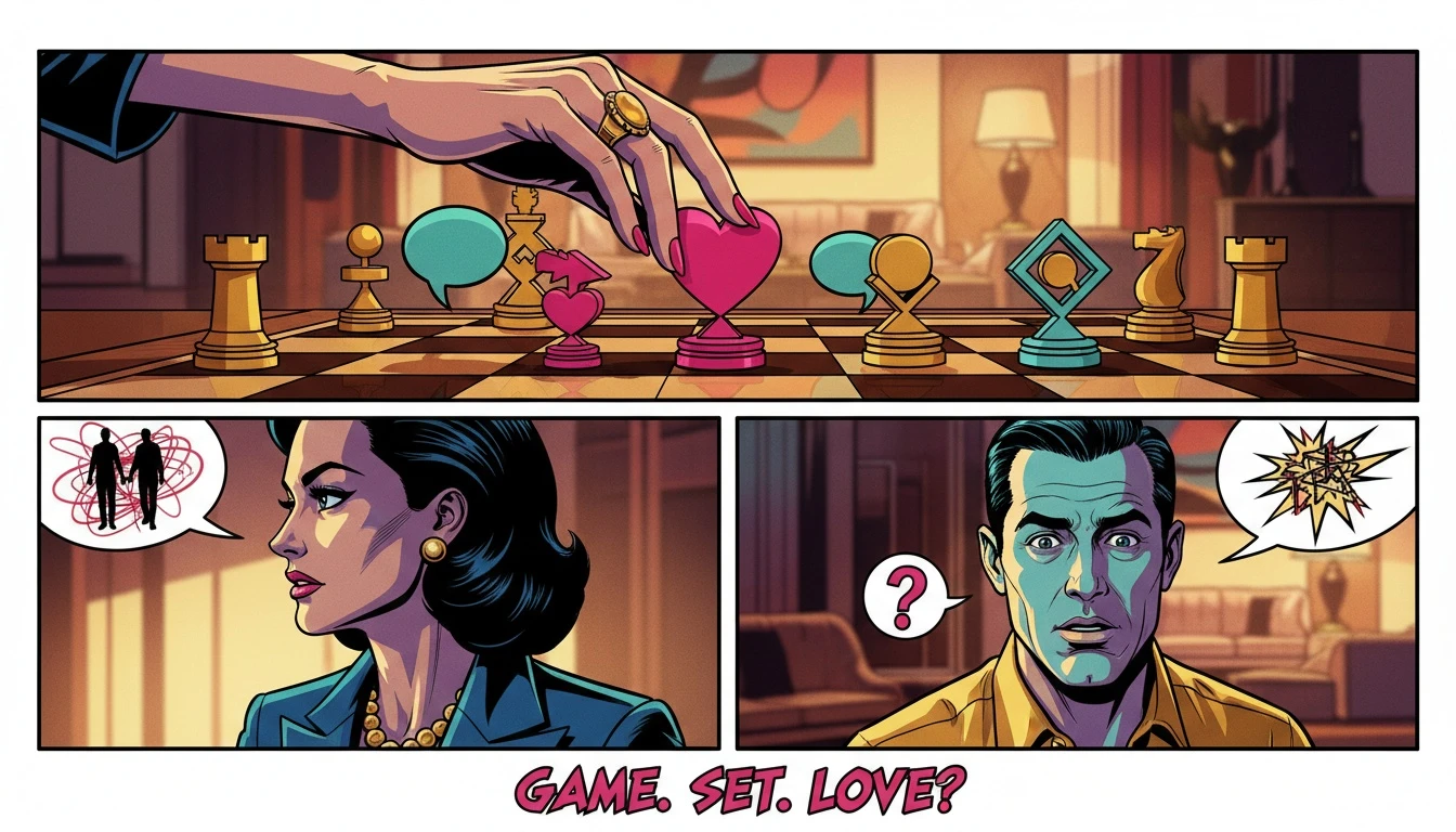 A woman's hands strategically moving chess pieces, illustrating our how to get a boyfriend guide and the importance of intentional dating. how-to-get-a-boyfriend-guide-bestie-ai.webp