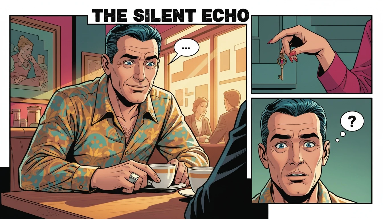 A person demonstrating how to improve charismatic communication by listening intently, their focused gaze showing the power of being present in a conversation. how-to-improve-charismatic-communication-bestie-ai.webp