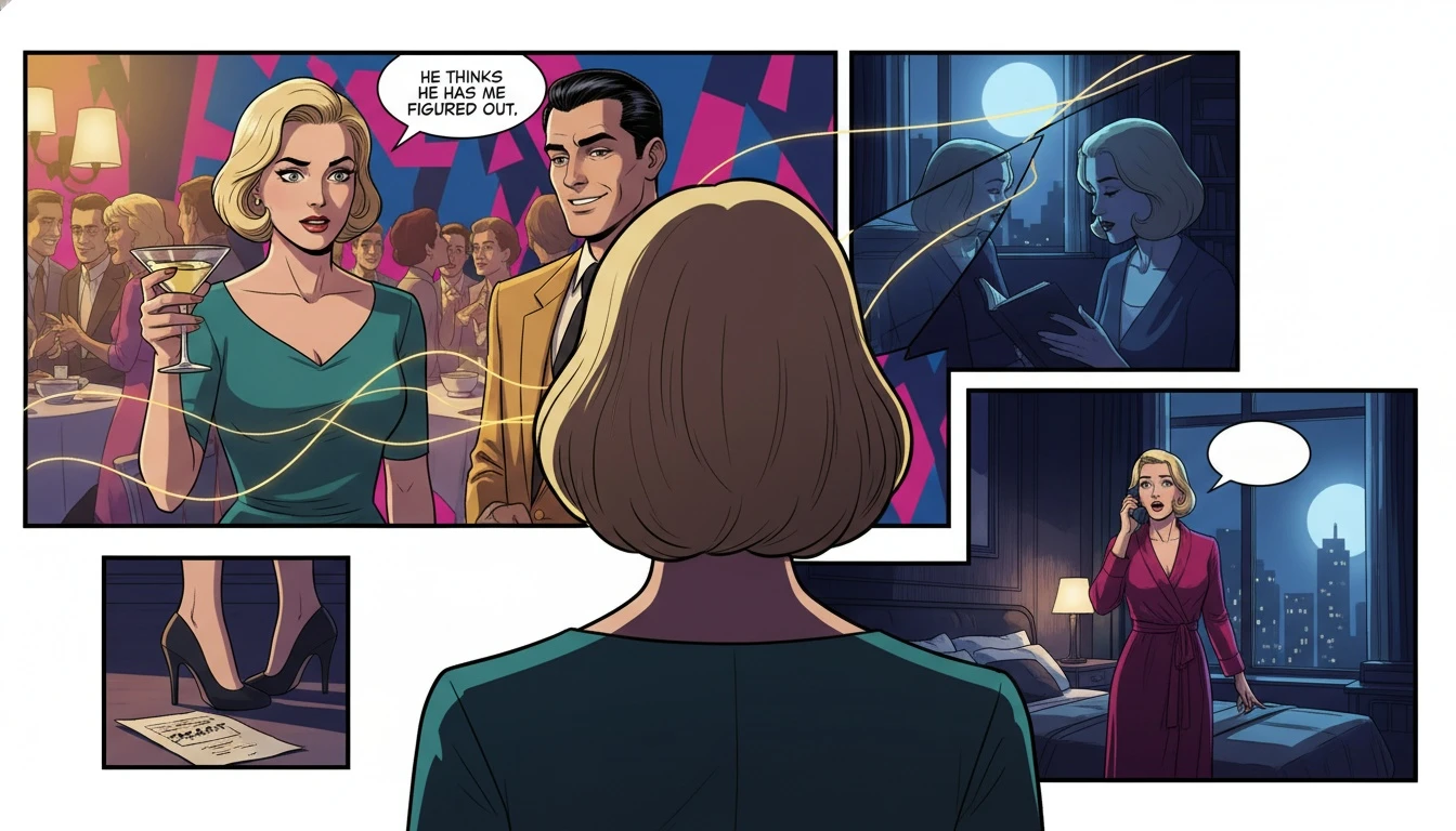 A symbolic image representing how to know your mbti type, showing a person finding clarity between two fractured reflections of their personality. Filename: how-to-know-your-mbti-type-for-sure-bestie-ai.webp