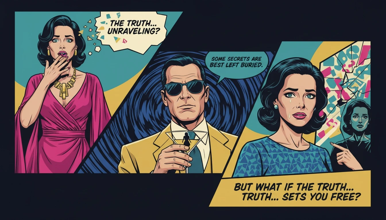 A symbolic image showing how to know your real MBTI type by reassembling glowing cognitive functions inside a shattered silhouette, representing finding clarity. Filename: how-to-know-your-real-mbti-type-bestie-ai.webp