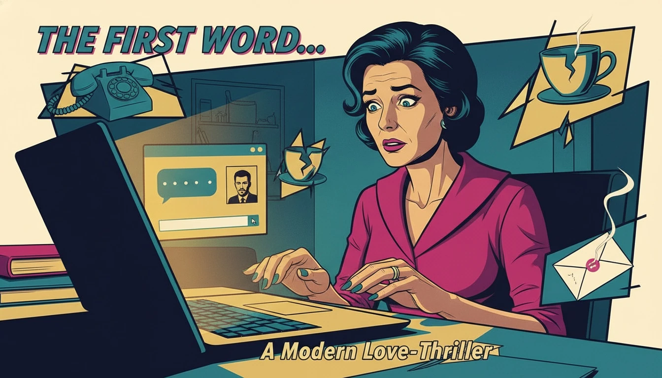 A person's hands poised over a keyboard, illustrating the first step in learning how to start free online therapy via a chat window. Filename: how-to-start-free-online-therapy-bestie-ai.webp