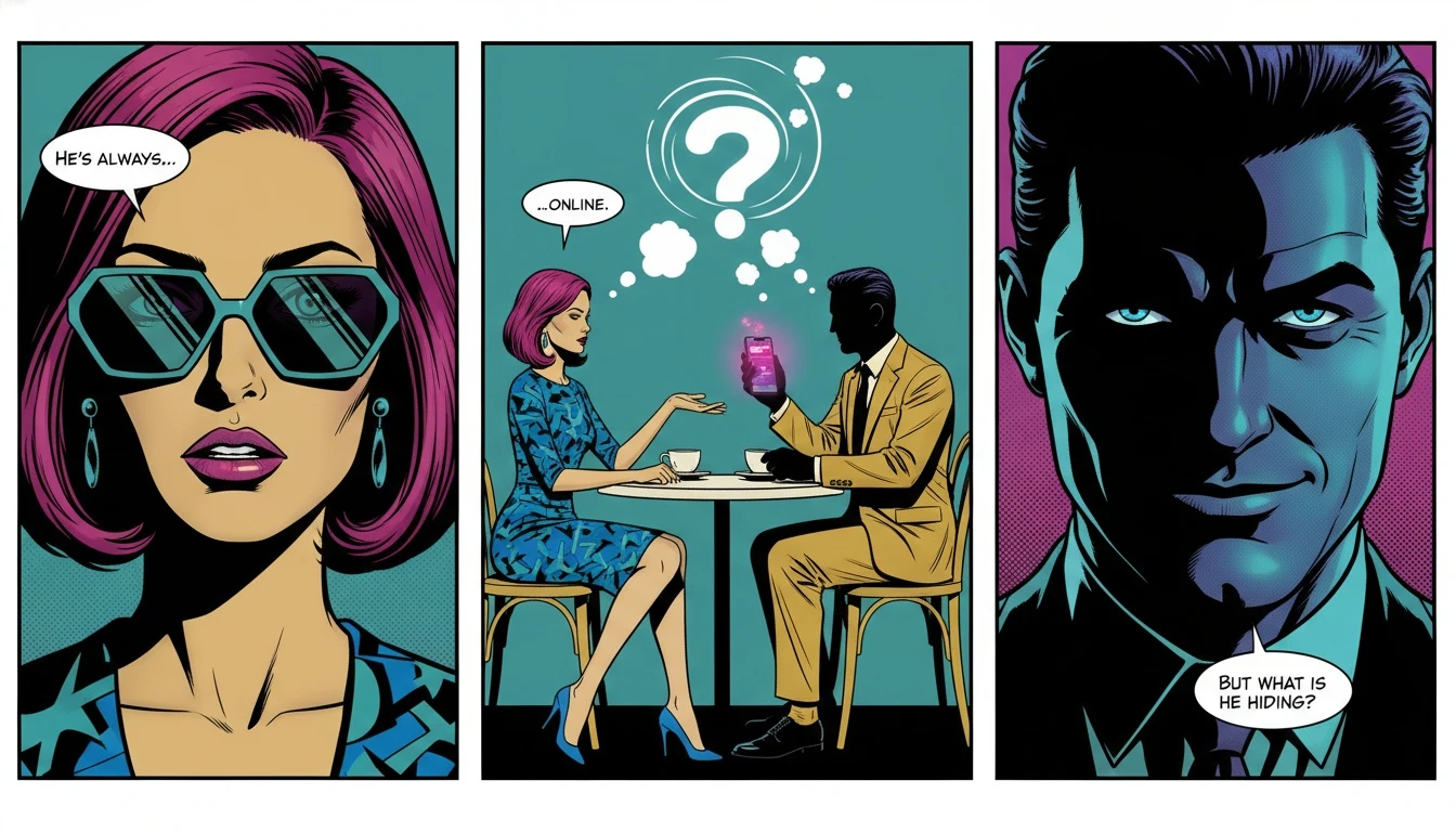 A thoughtful image exploring how to talk about boyfriend's day, showing two hands near a phone, representing modern relationship communication and expectations. filename: how-to-talk-about-boyfriends-day-bestie-ai.webp