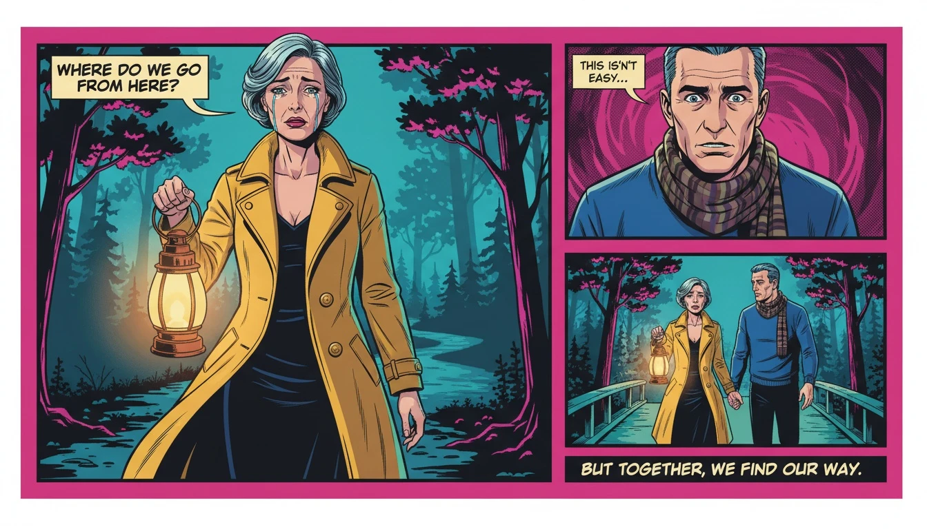 A softly glowing lantern held up to light a path, symbolizing the importance of learning how to talk about suicide safely and with hope. how-to-talk-about-suicide-safely-bestie-ai.webp