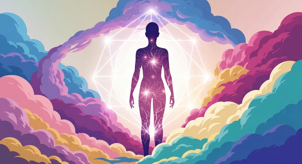 A visual representation of hsp vs empath traits showing a sensitive individual using a protective energetic shield to manage emotional absorption and sensory input. hsp-vs-empath-traits-bestie-ai.webp