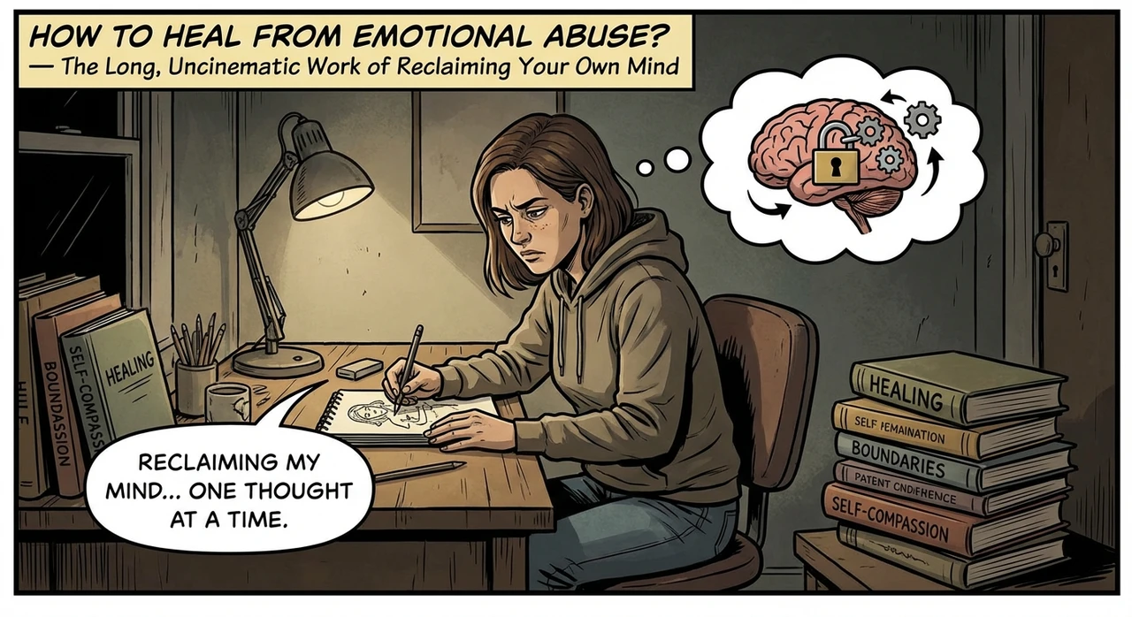 How to Heal from Emotional Abuse? — The Long, Uncinematic Work of Reclaiming Your Own Mind