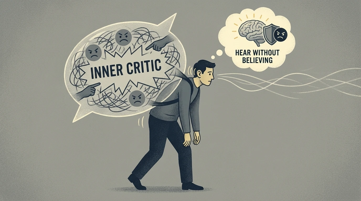 The Weight of the Inner Critic – Learning to Hear Without Believing