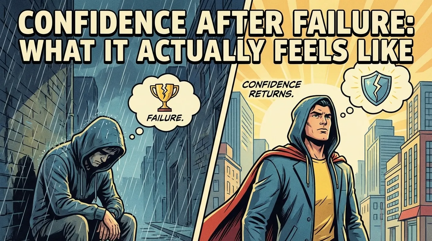 Confidence After Failure – What It Actually Feels Like 
