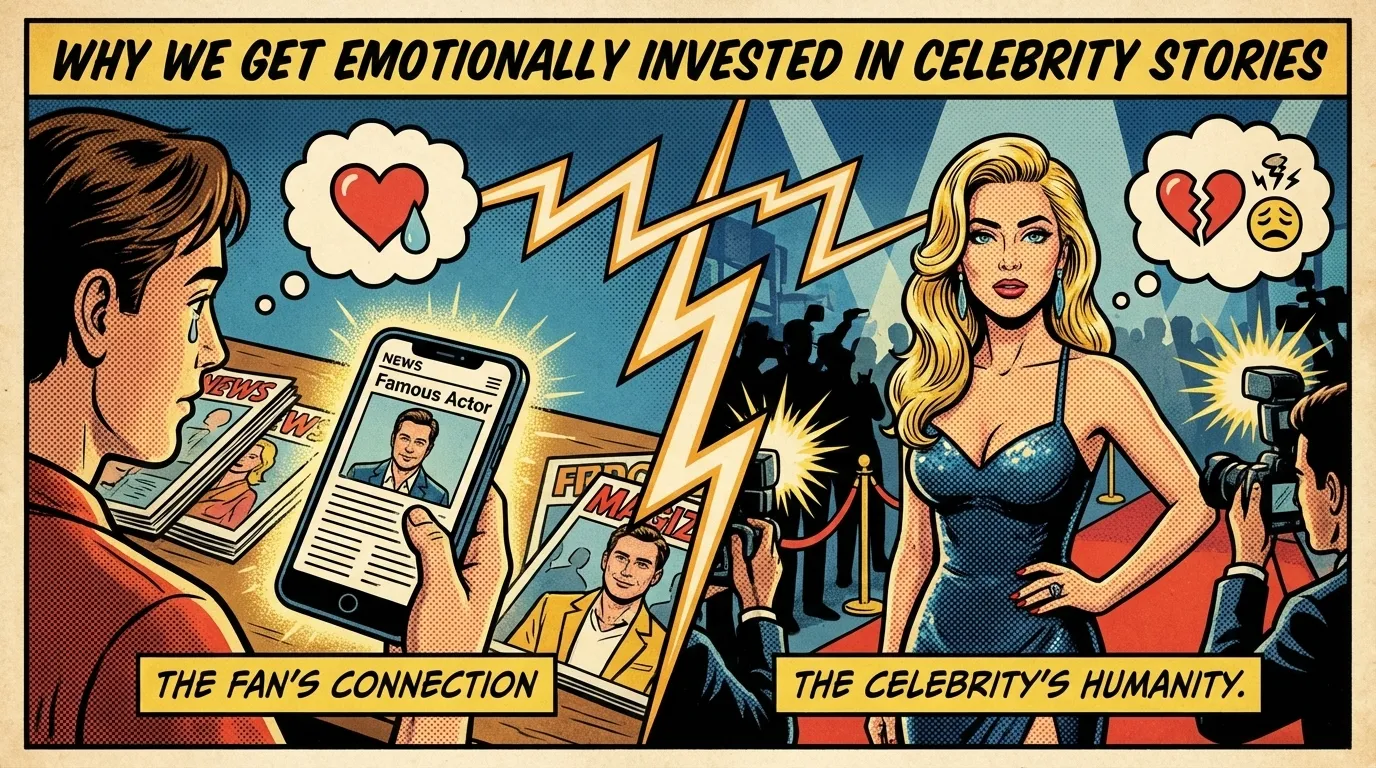 Why We Get Emotionally Invested in Celebrity Stories
