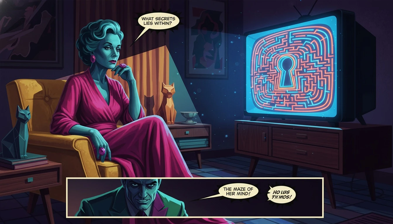 A person deeply engaged in their INFJ movie and TV show preferences, with the symbolic content on screen reflecting their complex inner world. Filename: infj-movie-tv-show-preferences-bestie-ai.webp