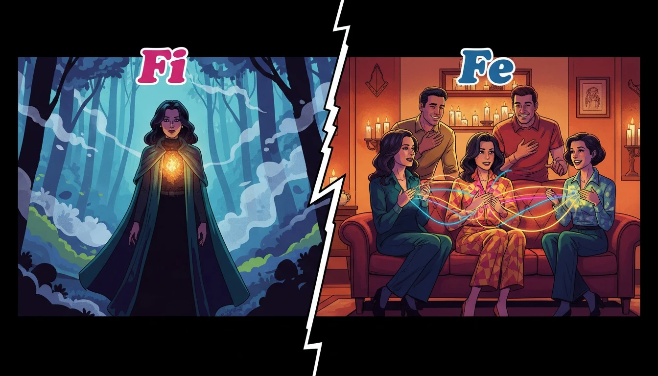 INFP vs INFJ: Why Their Cognitive Stacks Make Them Worlds Apart