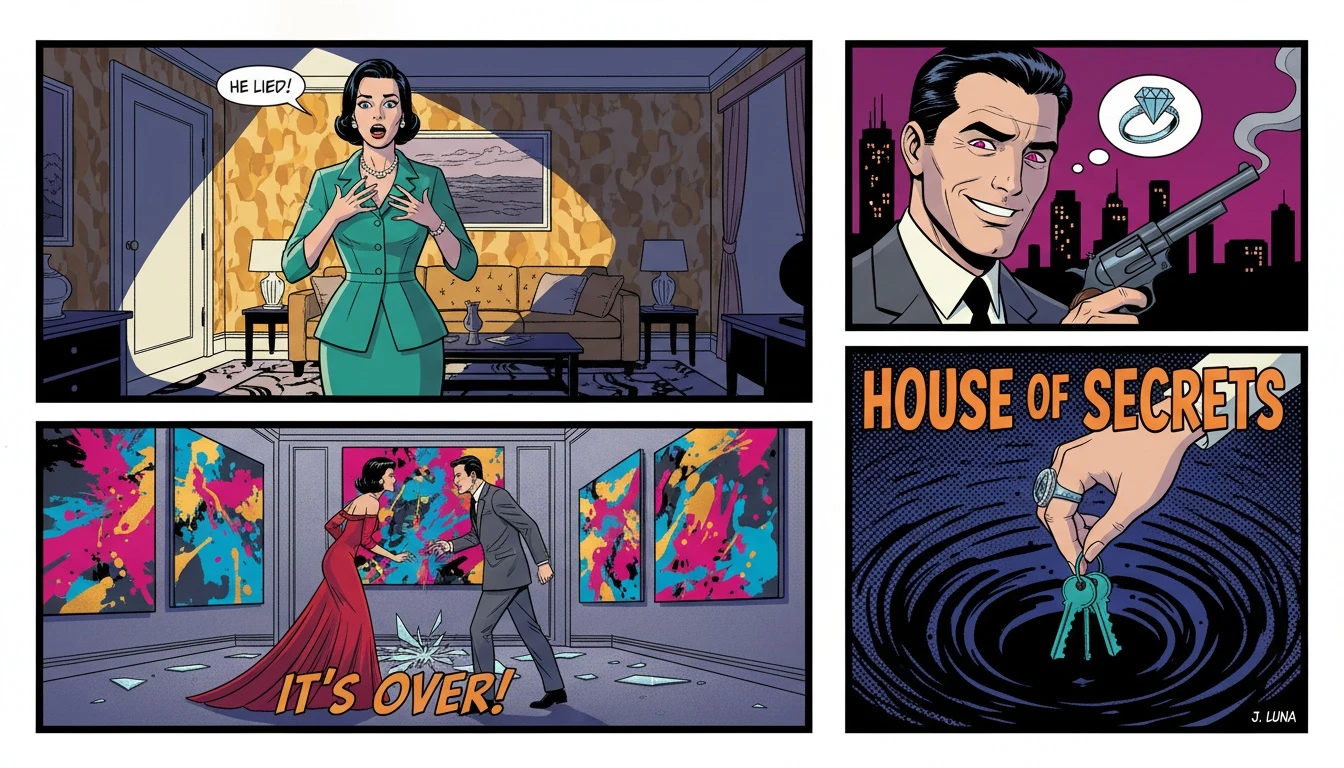 A detailed blueprint representing an INTJ's mind, with a colorful, spinning compass at its heart, symbolizing the complex but possible INTJ Enneagram correlation. Filename: intj-enneagram-correlation-bestie-ai.webp